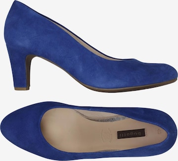 bugatti Pumps 40 in Blau: Vorderseite
