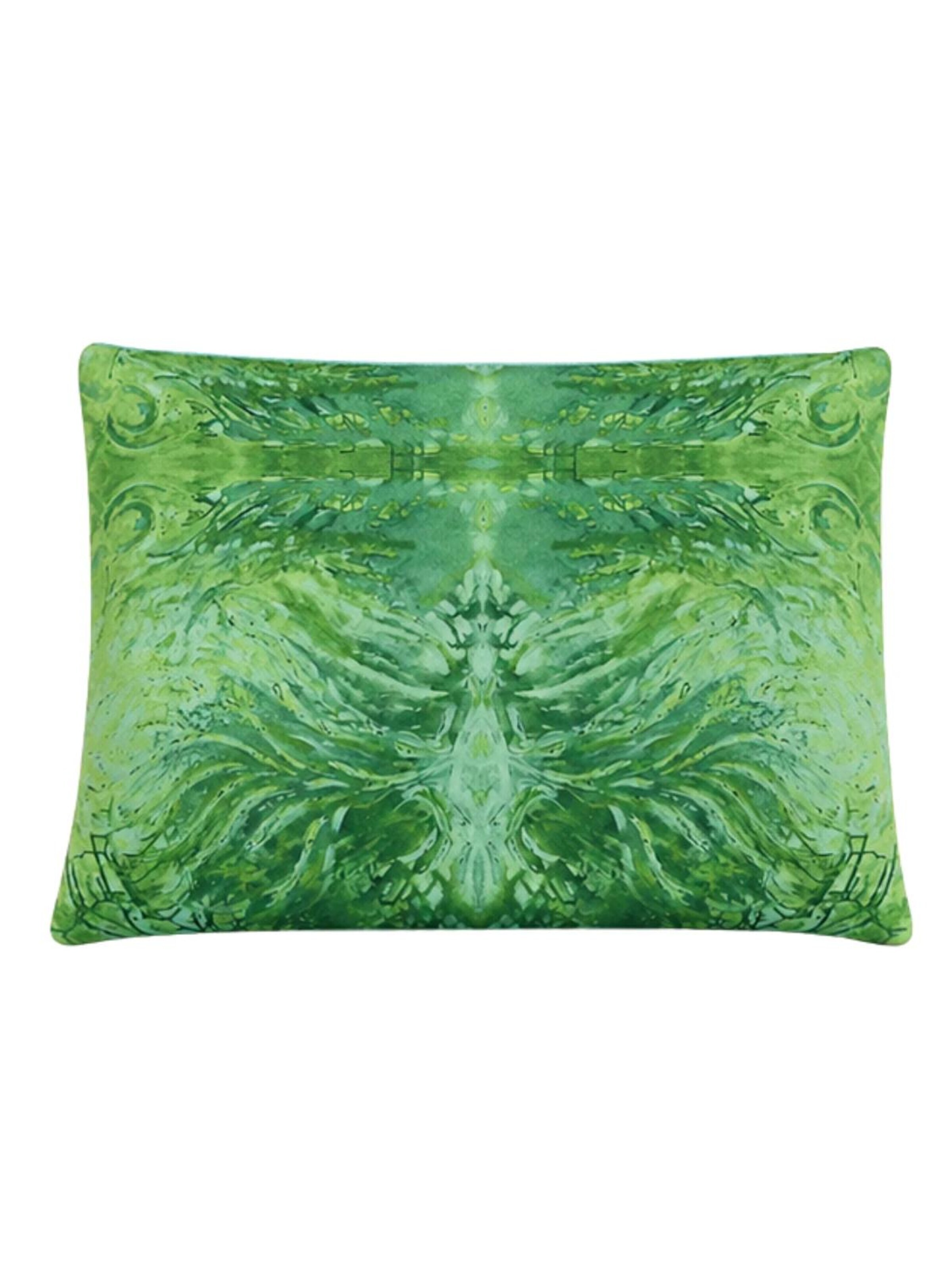 Csillag Zsuzsi Cosmetic bag 'Tree of life' in Green: front