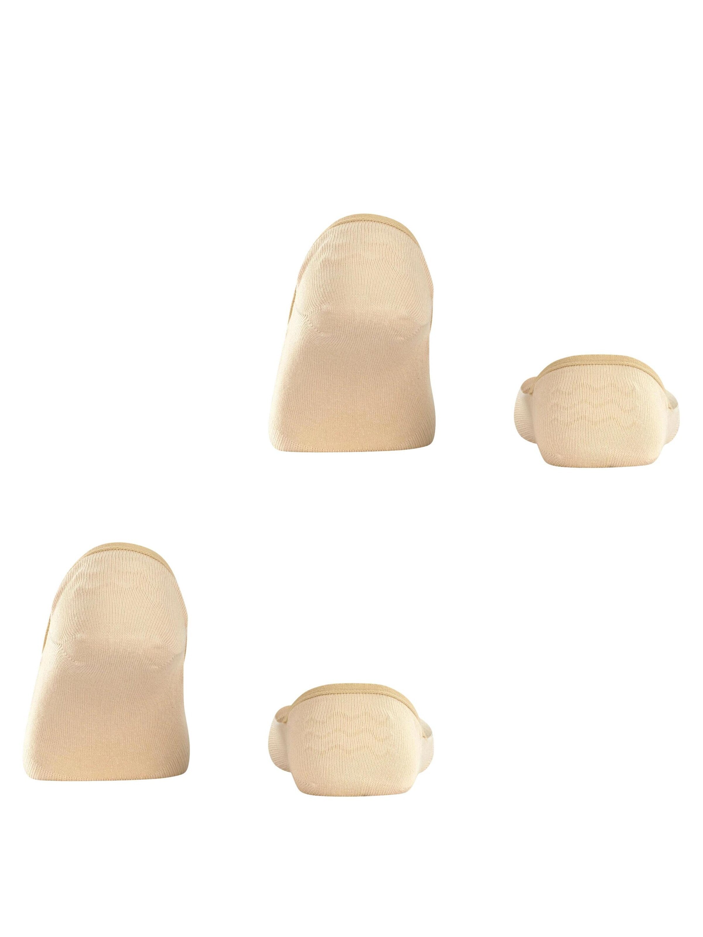 ESPRIT Socken 'Cotton 2-Pack'‌‌‌‌‌‌‌‌‌ in Beige