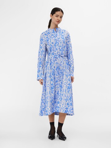 Robe-chemise 'NEBI' OBJECT en bleu : devant