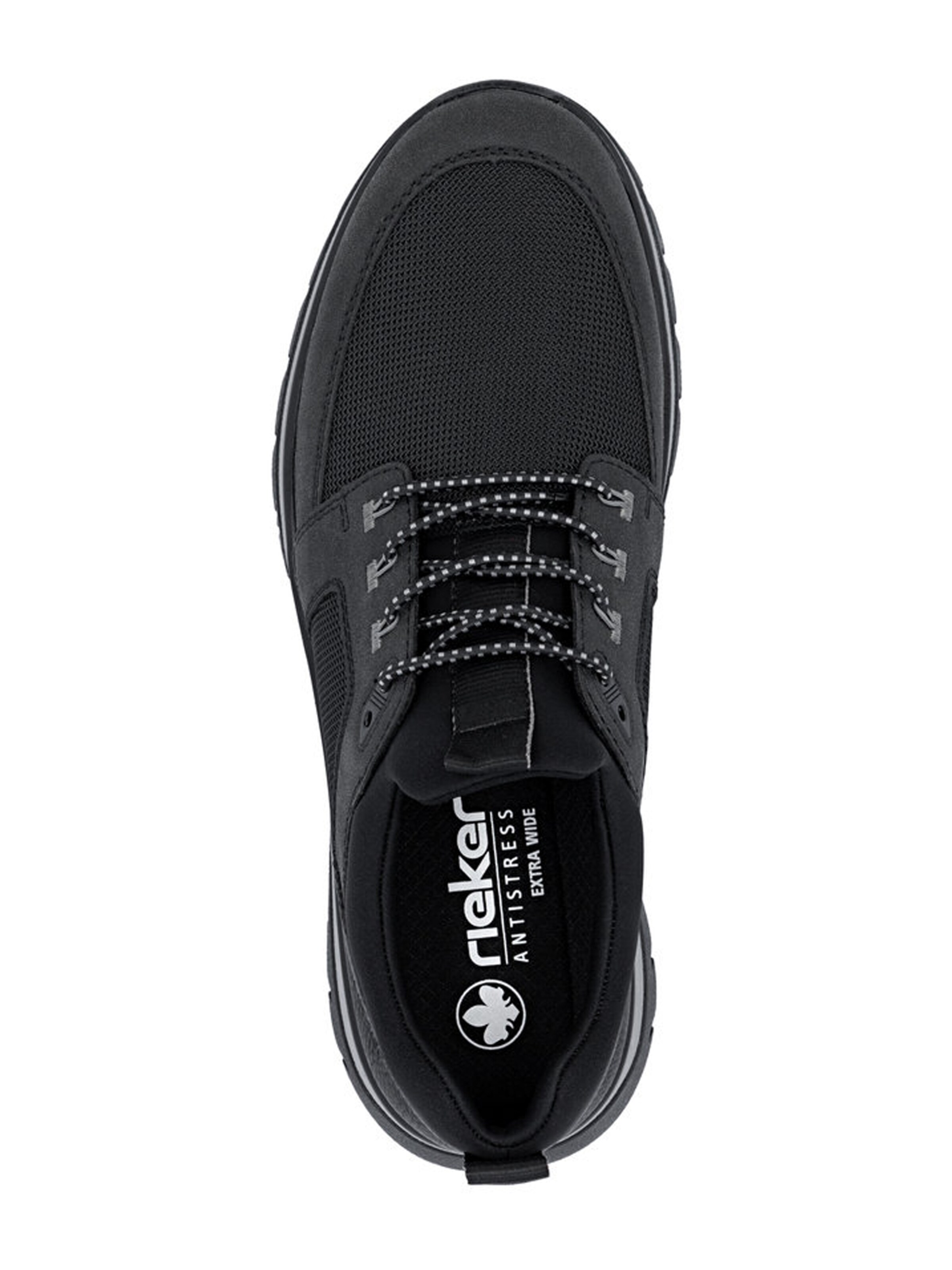 Rieker Σνίκερ χαμηλό σε μαύρο