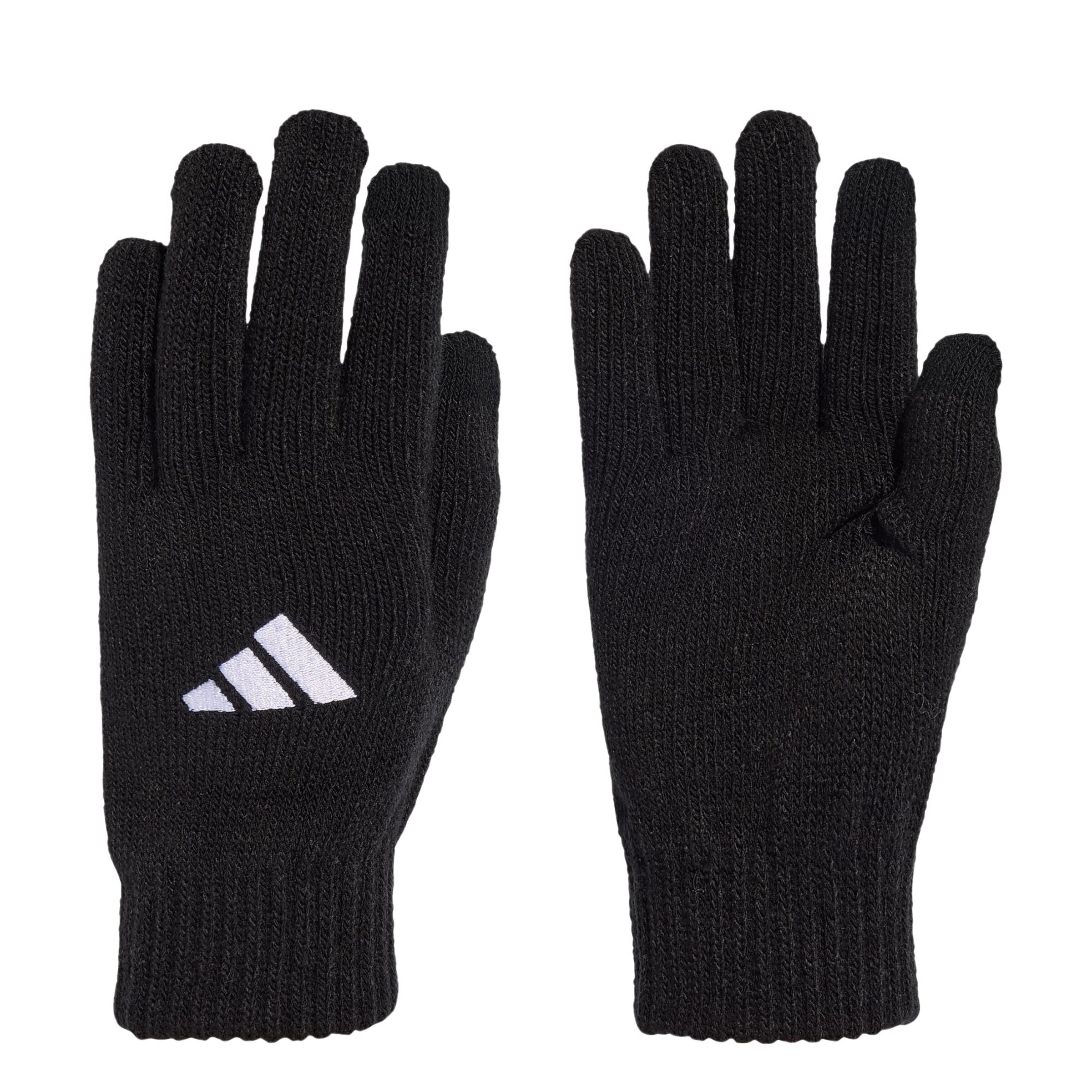 ADIDAS SPORTSWEAR Athletic Gloves 'Essentials' in Black: front