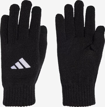ADIDAS SPORTSWEAR Athletic Gloves 'Essentials' in Black: front