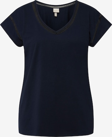 Ulla Popken Shirt in Blue: front