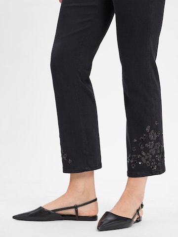 Marc Cain Regular Trousers in Black