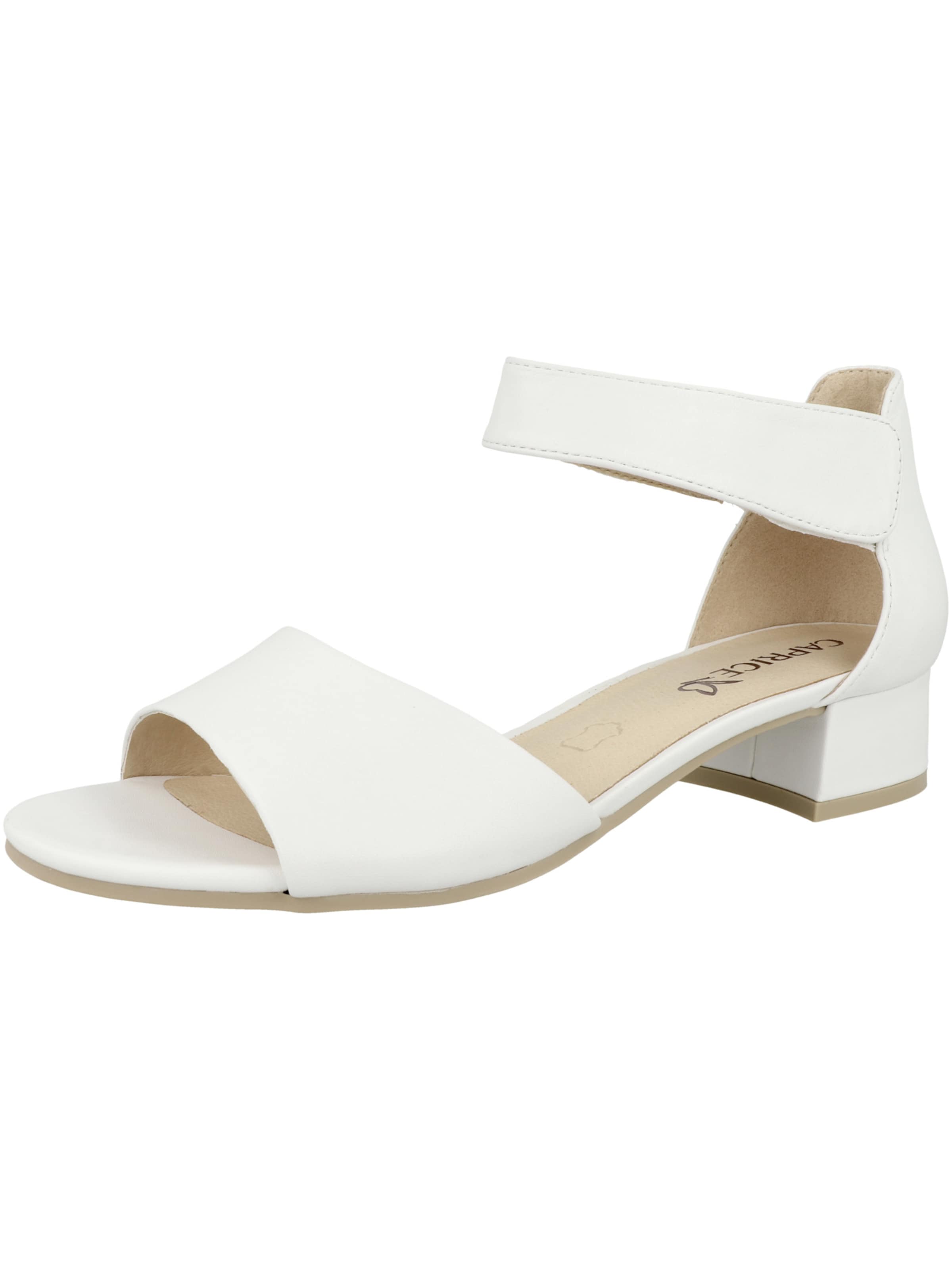 Sandales CAPRICE en blanc : devant