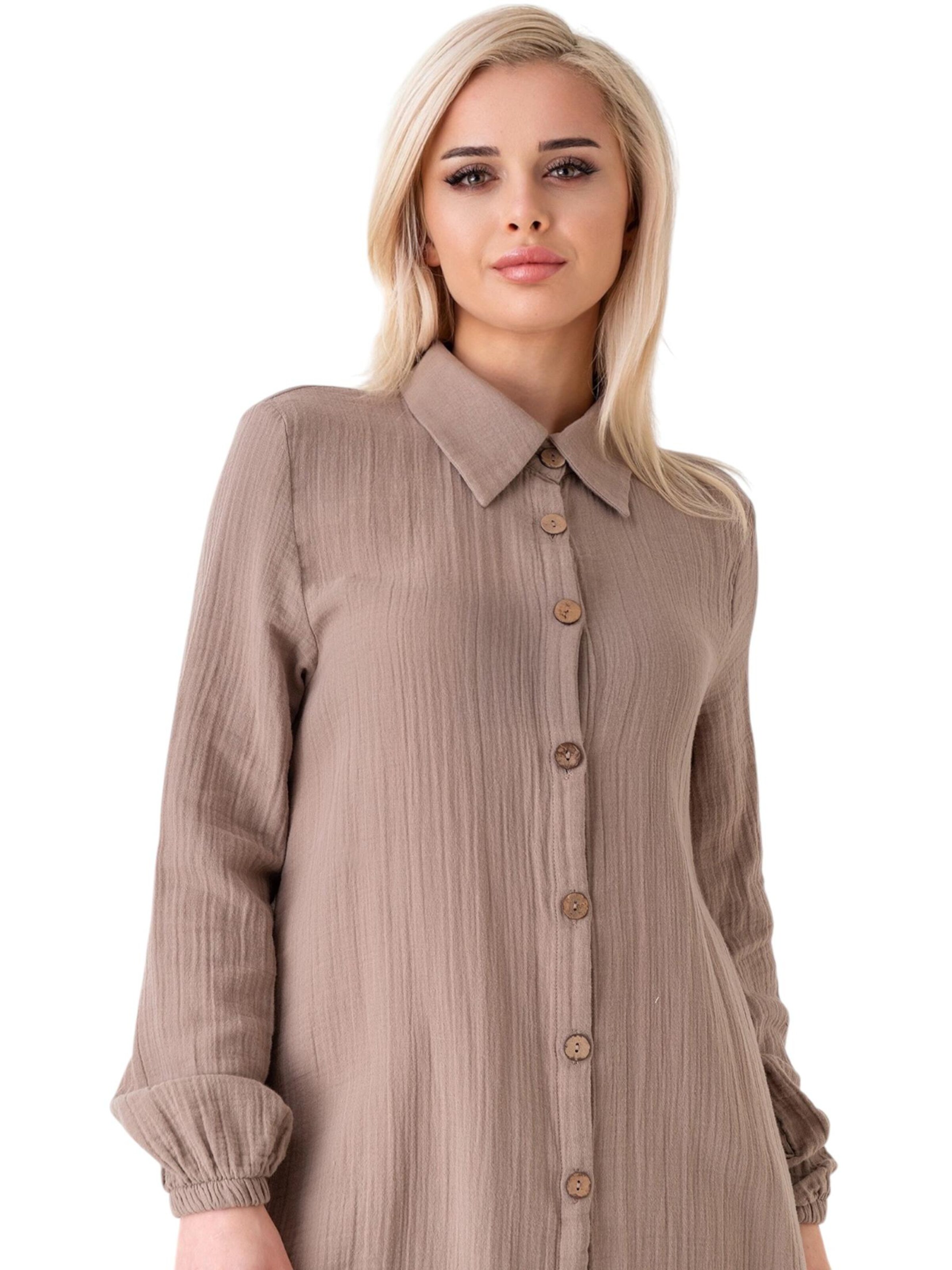 WENOR Blouse 'Nergis' in Beige