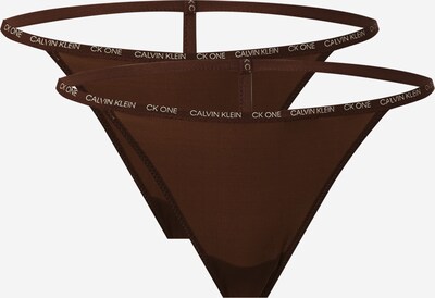 Calvin Klein Underwear Tanga gaćice u višnja / bijela, Pregled proizvoda