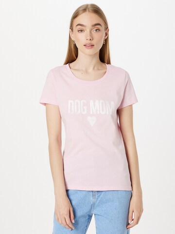 T-shirt EINSTEIN & NEWTON en rose : devant