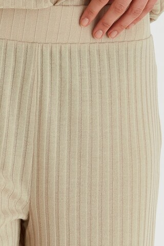 b.young Loosefit Stoffhose in Beige