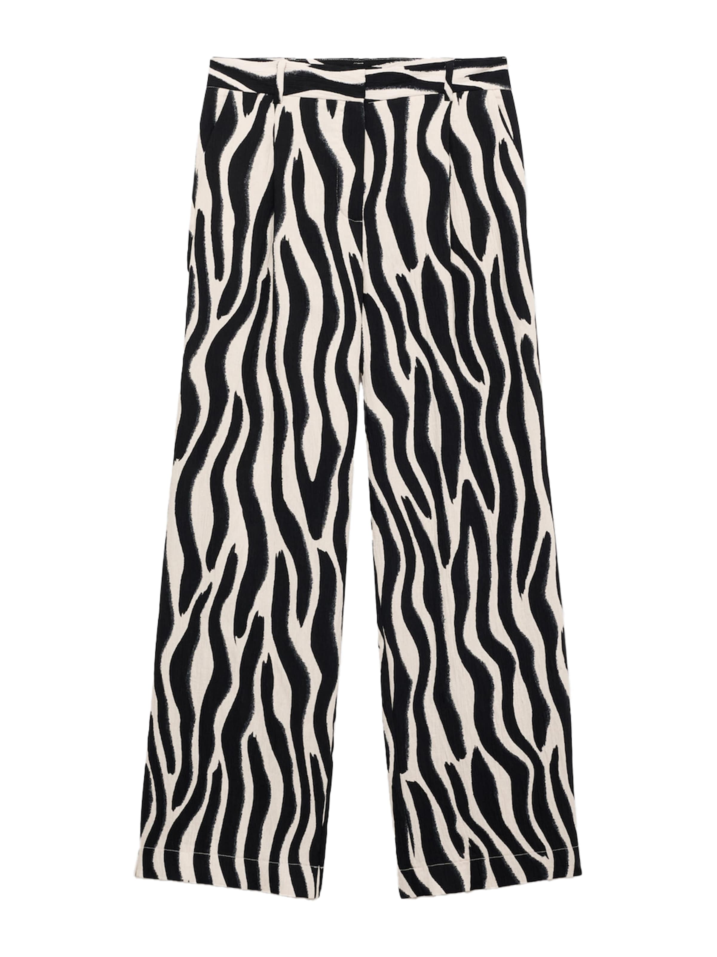 MANGO Regular Byxa 'NIKITA' i svart: framsida