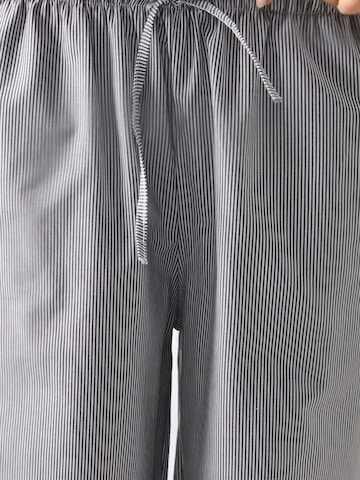 Hiccup Wide leg Broek in Blauw