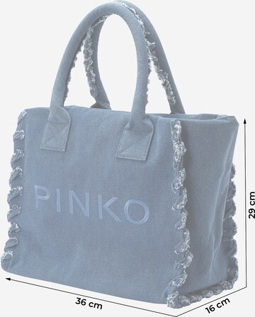PINKO Shopper - Modrá