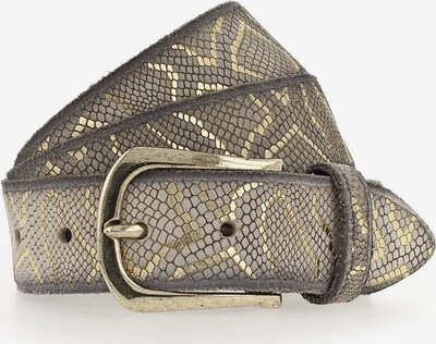 Cintura 'Sabia' b.belt Handmade in Germany di colore beige / giallo / oro / nero, Visualizzazione prodotti