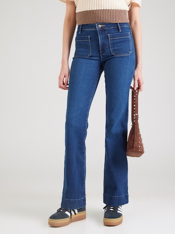 WRANGLER Flared Jeans 'Melody' in Blau: Vorderseite
