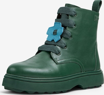 CAMPER Boots 'Norte Twins' in Green: front