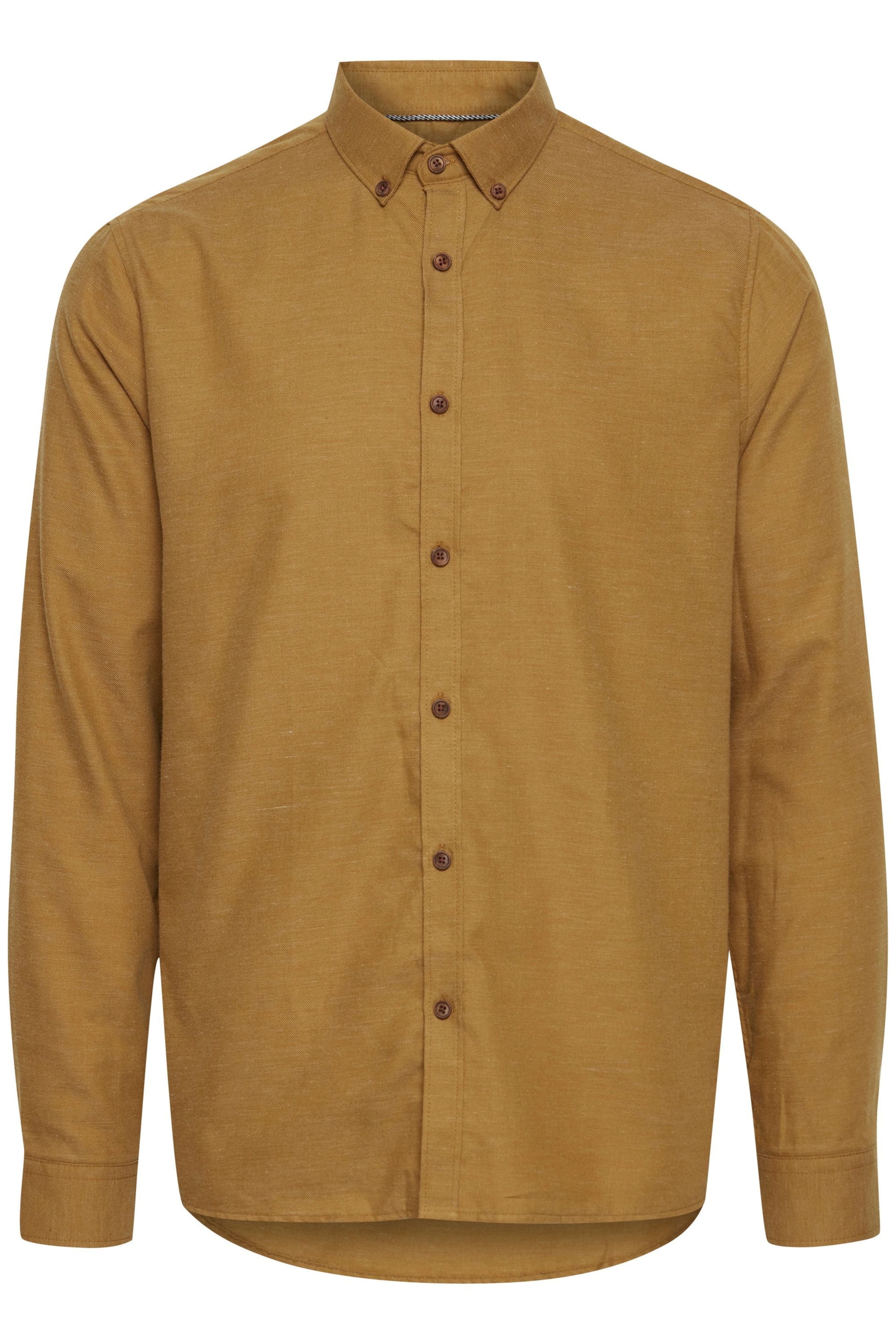 !Solid Button Up Shirt 'Pete' in Brown: front