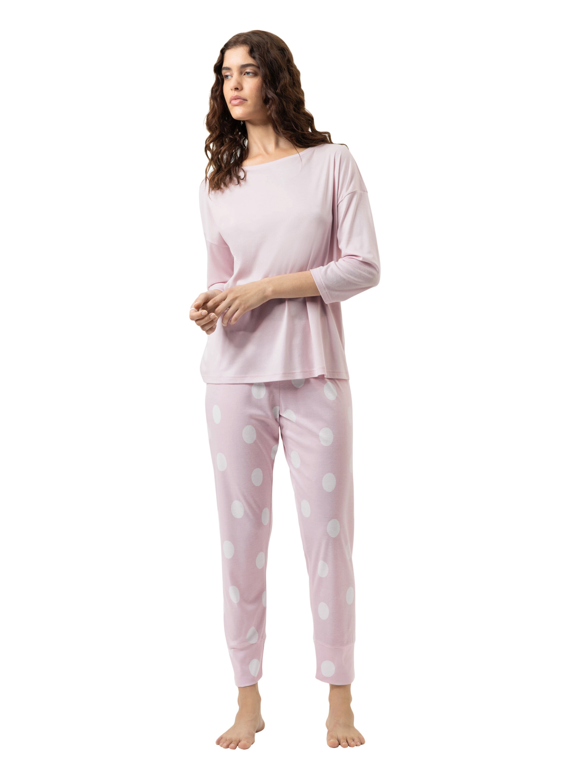 Pyjama 'Pretty Dots' Mey en rose