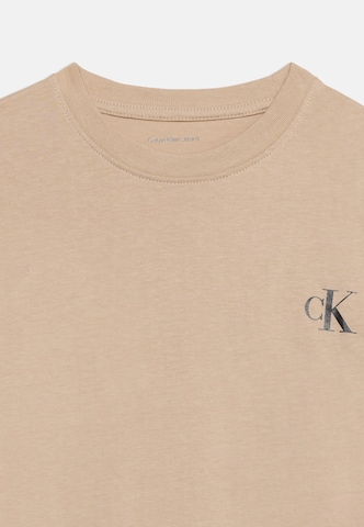 smėlio Calvin Klein Jeans Marškinėliai