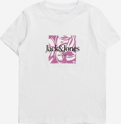 Tricou 'Lafayette' Jack & Jones Junior pe mov orhidee / negru / alb, Vizualizare produs