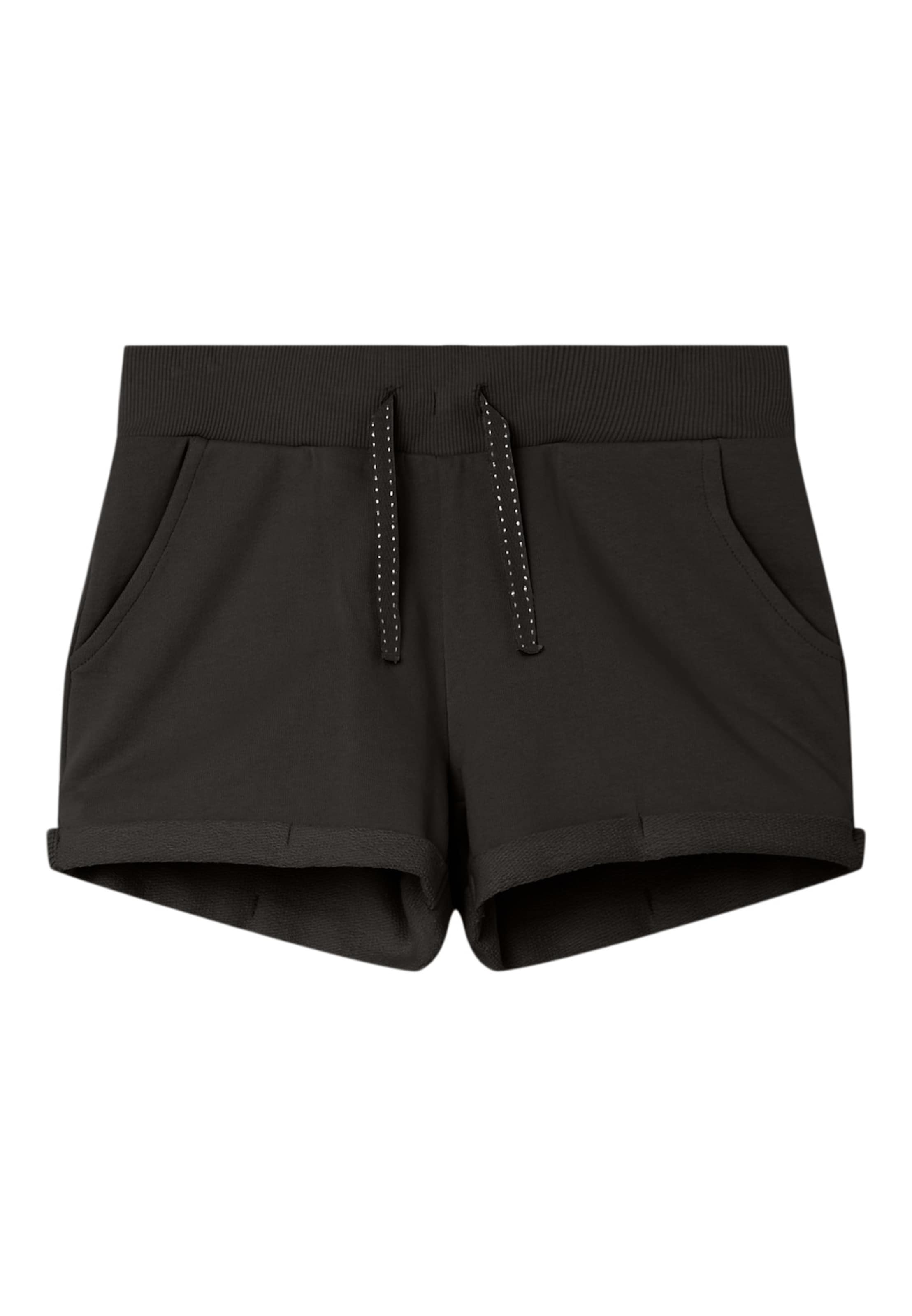 NAME IT Normální Kalhoty 'NKFVolta' – černá: přední strana