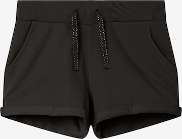 NAME IT Regular Pants 'Volta' in Black: front