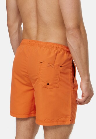 INDICODE JEANS Badehose 'Ferguson' in Orange