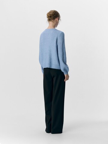 OBJECT Gebreid vest in Blauw