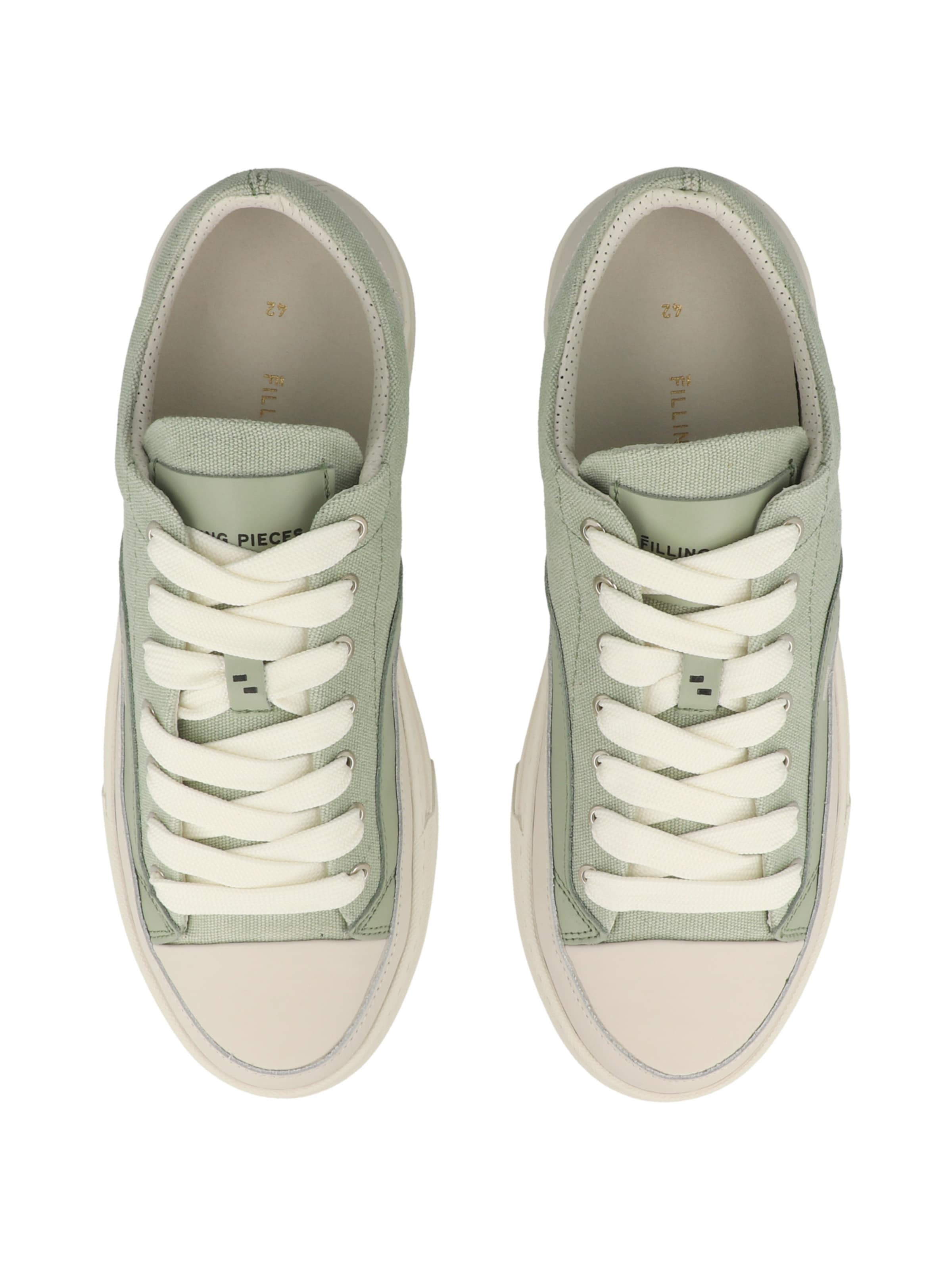Filling Pieces - Zapatillas deportivas bajas ' Riviera Weave ' en verde
