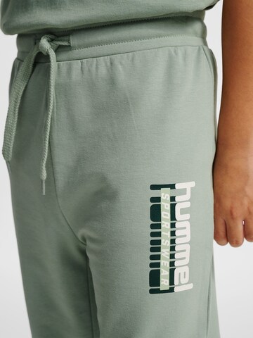 Hummel Tapered Trousers 'Tukas' in Green