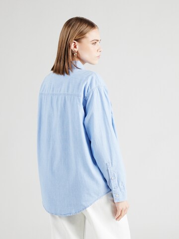 Calvin Klein Jeans Блуза в синьо