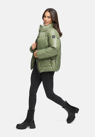 NAVAHOO Winterjas 'Eispracht 14' in Groen