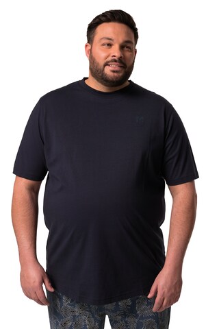 Men Plus Pyjama kurz in Blau