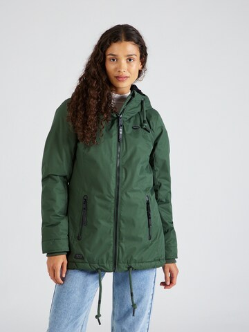 Veste mi-saison 'ZUZKA' Ragwear en vert : devant