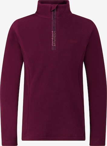 PROTEST Sportief sweatshirt 'Remutey JR' in Lila: voorkant