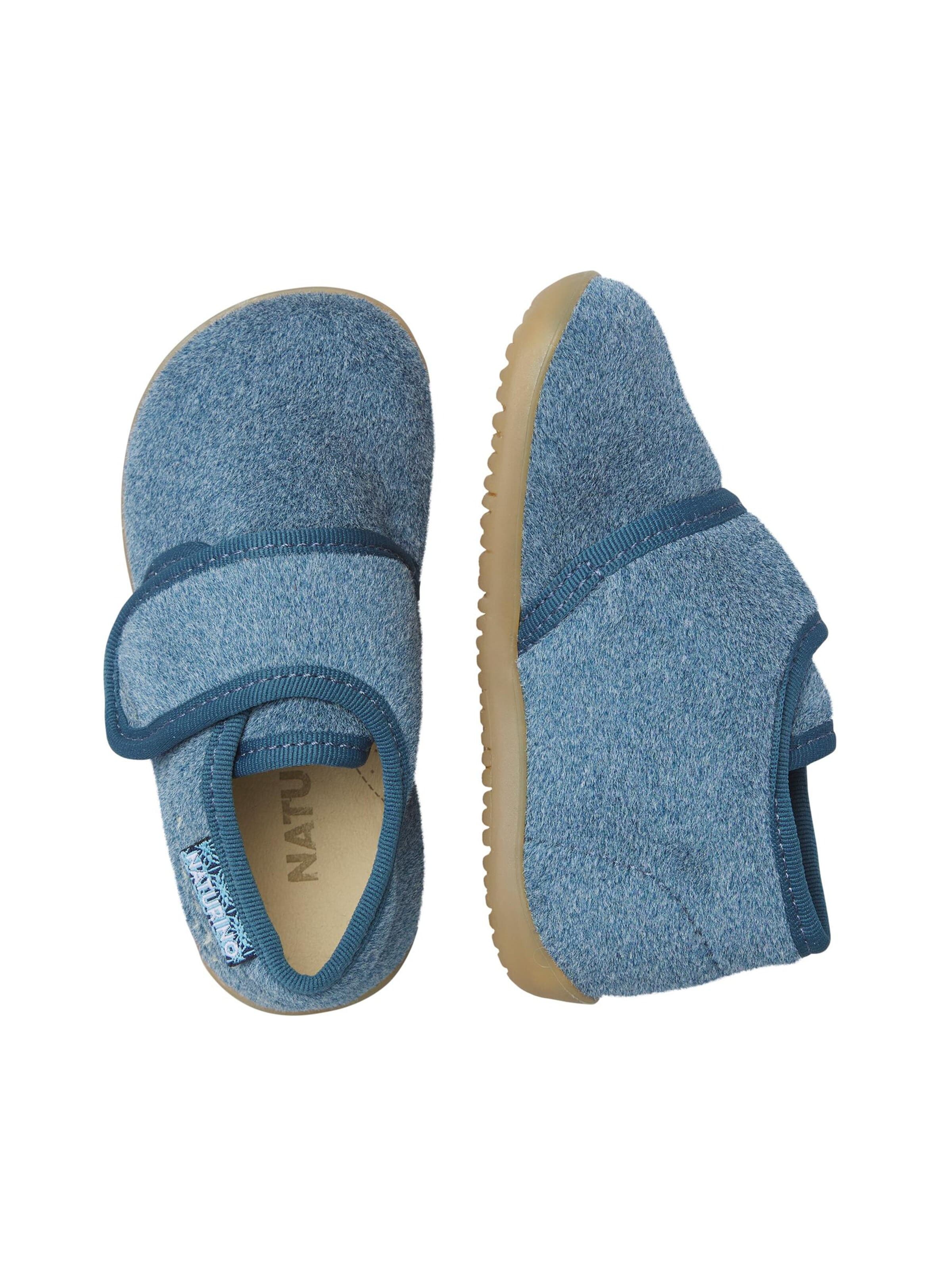 NATURINO Huisschoenen 'TOMMYS' in Blauw
