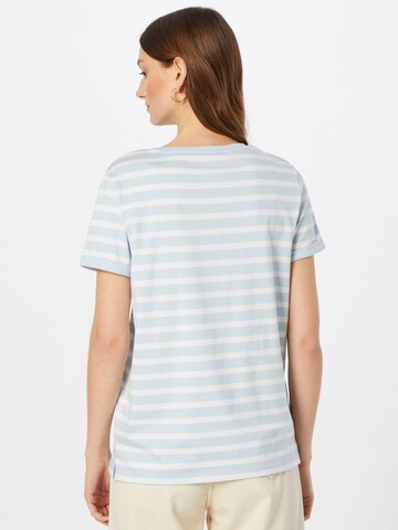 T-shirt comma casual identity en bleu