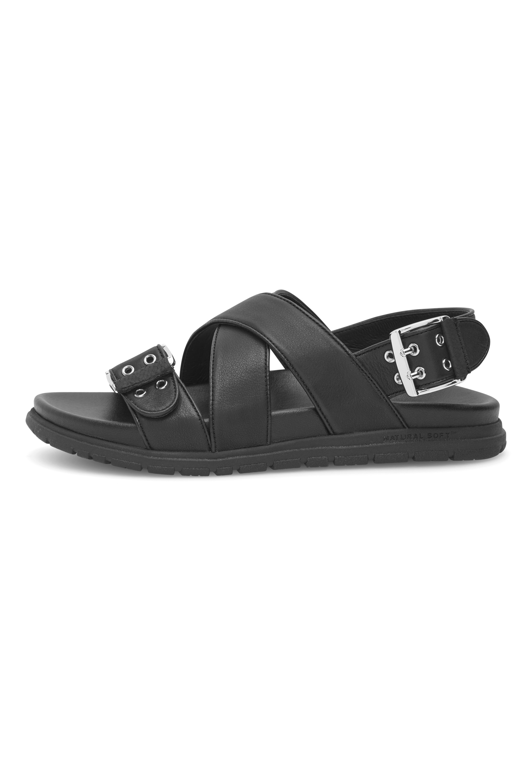 WODEN Sandaler 'Tea' i sort: forside