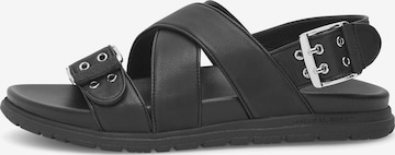 WODEN Sandalen 'Tea' in Schwarz: Vorderseite