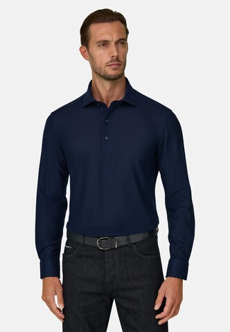 Boggi Milano Shirt 'Sakura' in Blue: front