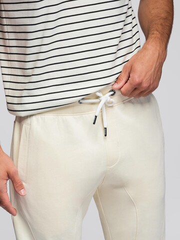 Ombre Tapered Broek in Beige