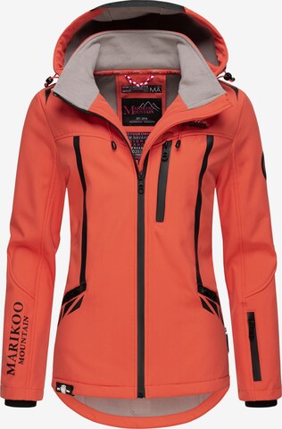 MARIKOO Winter Jacket in Orange: front