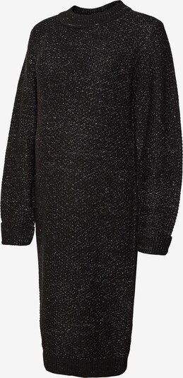 MAMALICIOUS Gebreide jurk 'ASLA' in de kleur Zwart / Zilver, Productweergave