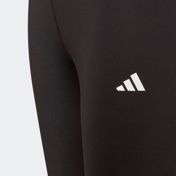 ADIDAS SPORTSWEAR Скинни Спортивные штаны 'Aeroready Techfit' в Черный