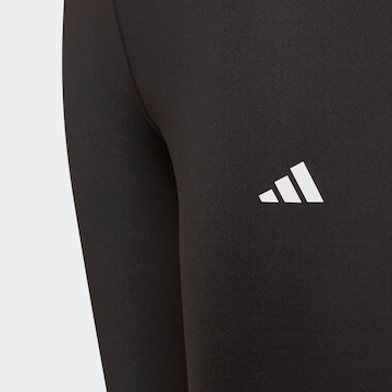 ADIDAS SPORTSWEAR Kitsas Spordipüksid 'Aeroready Techfit', värv must