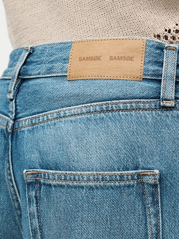 Samsøe Samsøe Loosefit Jeans 'Rebecca' in Blauw