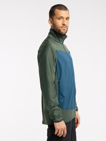 Haglöfs Athletic Fleece Jacket 'Frost Mid' in Green