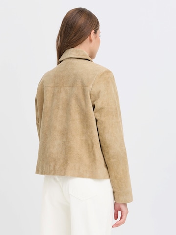 ICHI Between-Season Jacket 'LIVIA' in Beige
