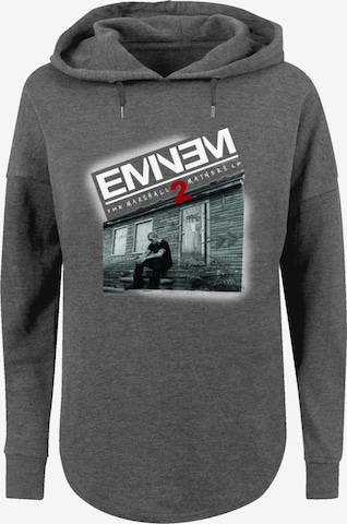 F4NT4STIC Sweatshirt 'Eminem' in Grijs: voorkant
