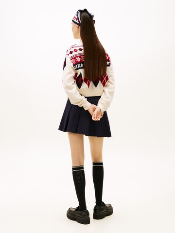 Tommy Jeans Πουλόβερ 'FAIR ISLE' σε μπεζ